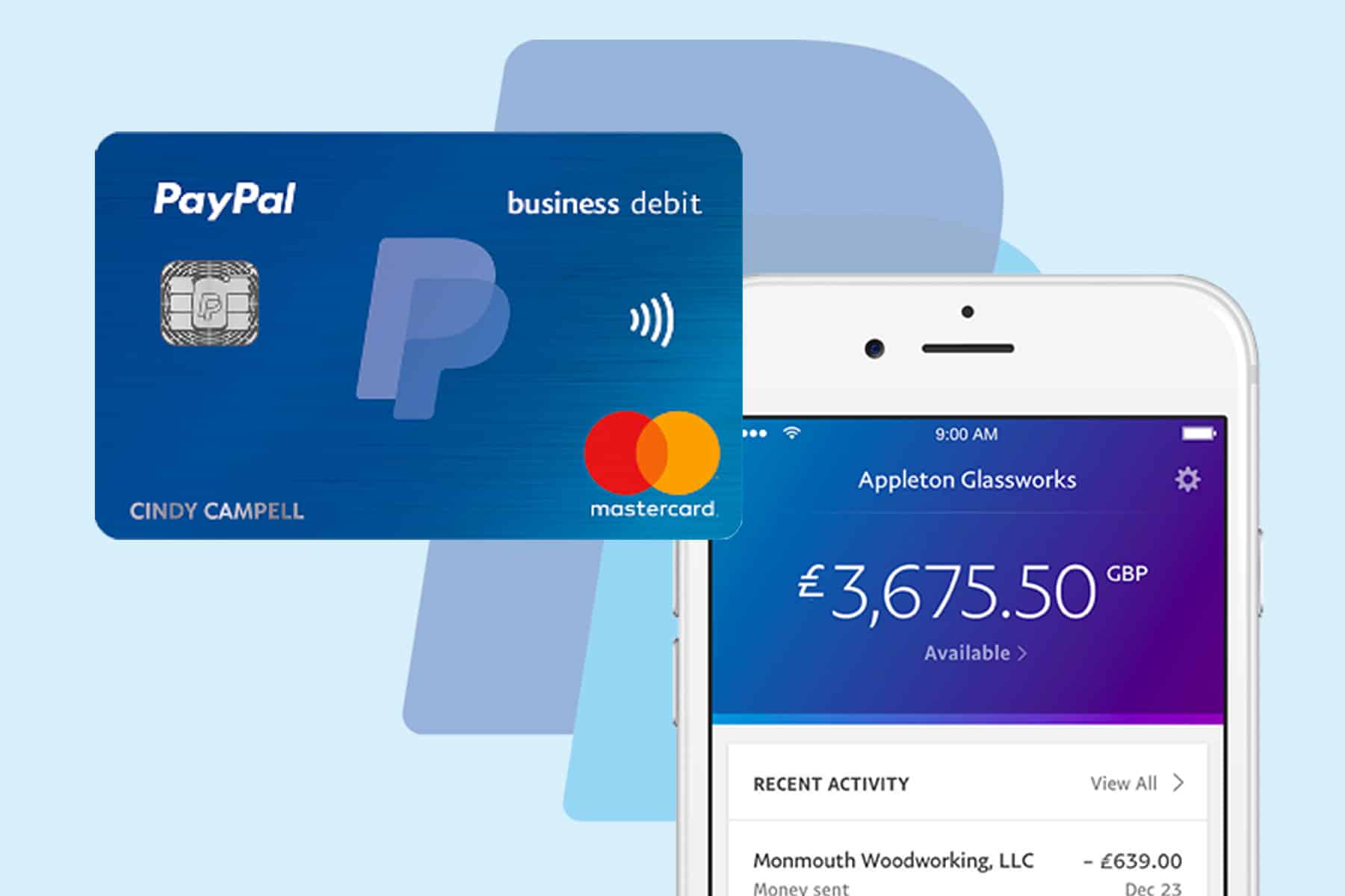 paypal-announce-business-debit-mastercard-numo